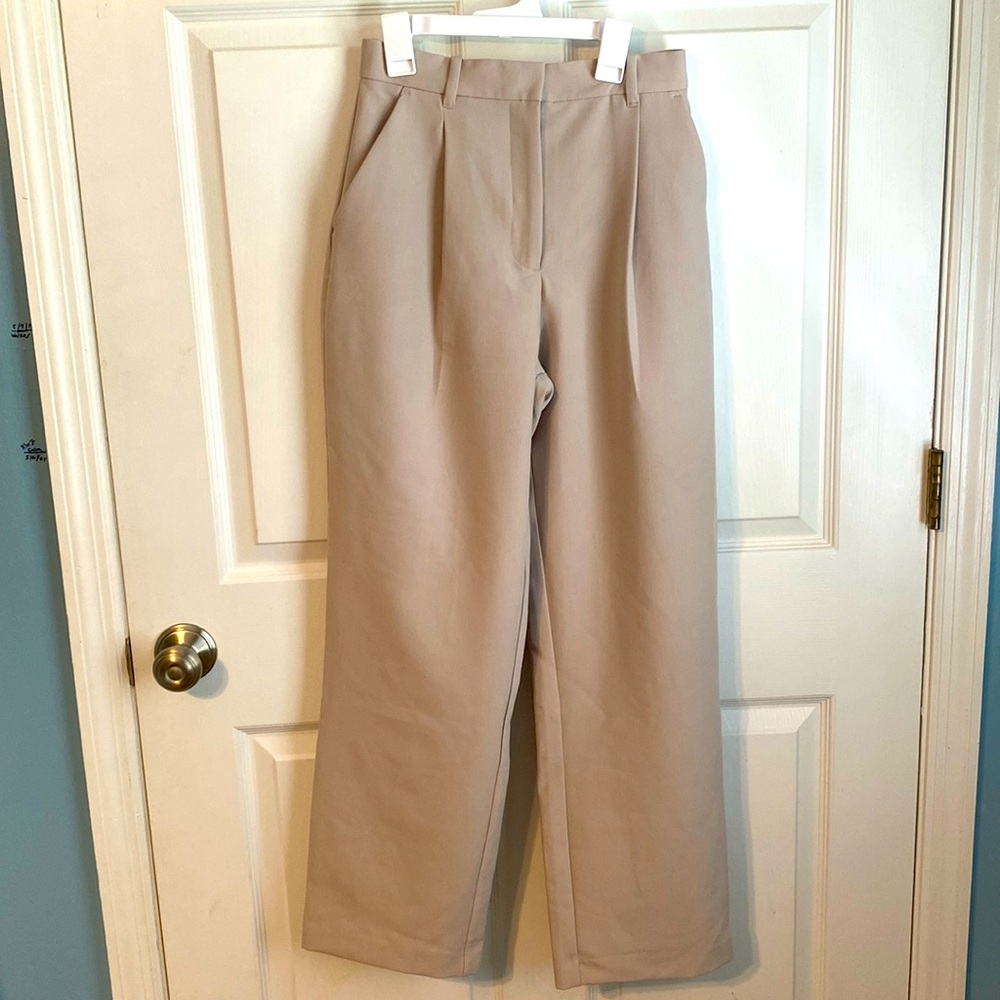 Abercrombie & Fitch Khaki Curve Love Dress Pants Size 29